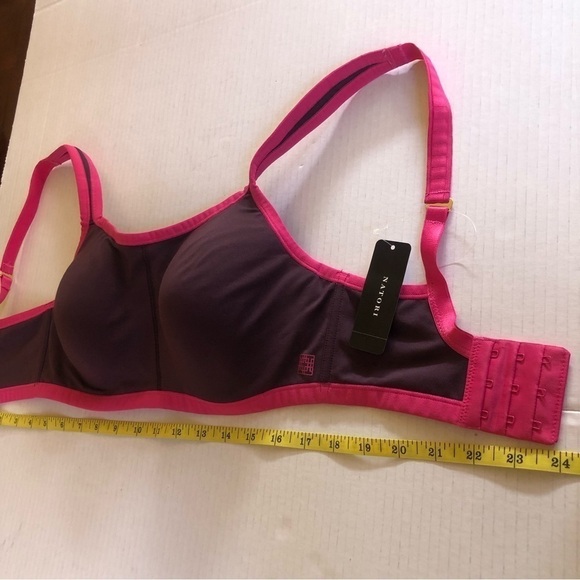 NATORI Yogi Sumac/Pink Underwire Sports Bra Size 32D - Picture 11 of 14